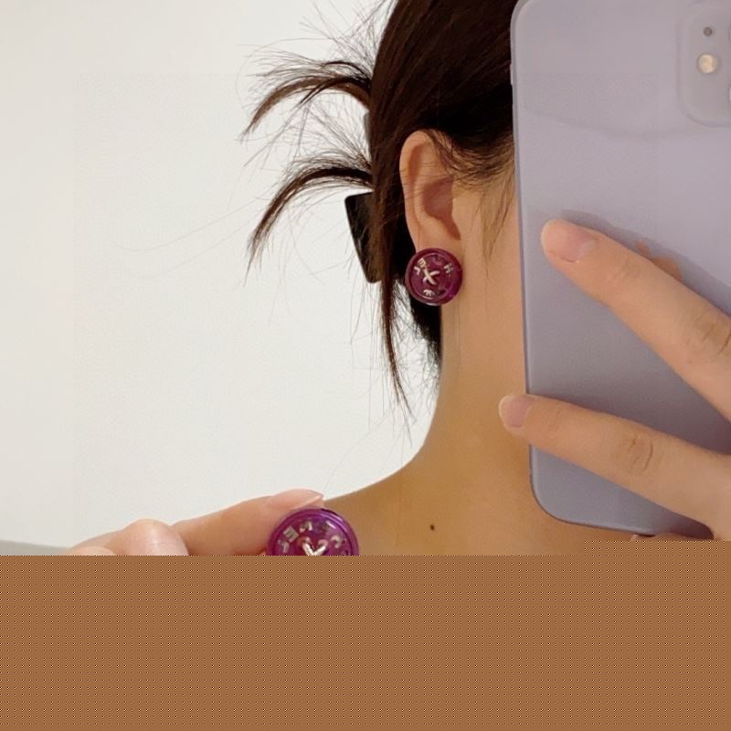 Ch*el earrings